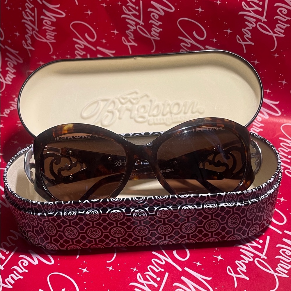 Brighton Handmade Women's Sunglasses with case. Slimmer fit. Super beautiful